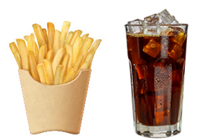 cola frites